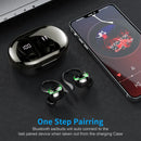 Wireless Earbuds, Bluetooth 5.3 Earbuds Stereo Bass, in-Ear Noise Cancelling Mic, Earphones IP7 Waterproof Sports, 40H Playback.