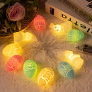 60cm Easter LED Birch Light Tree Decorations For Home Table Easter Egg Ornament Hanging organic Tree Happy Easter Party Supplies
