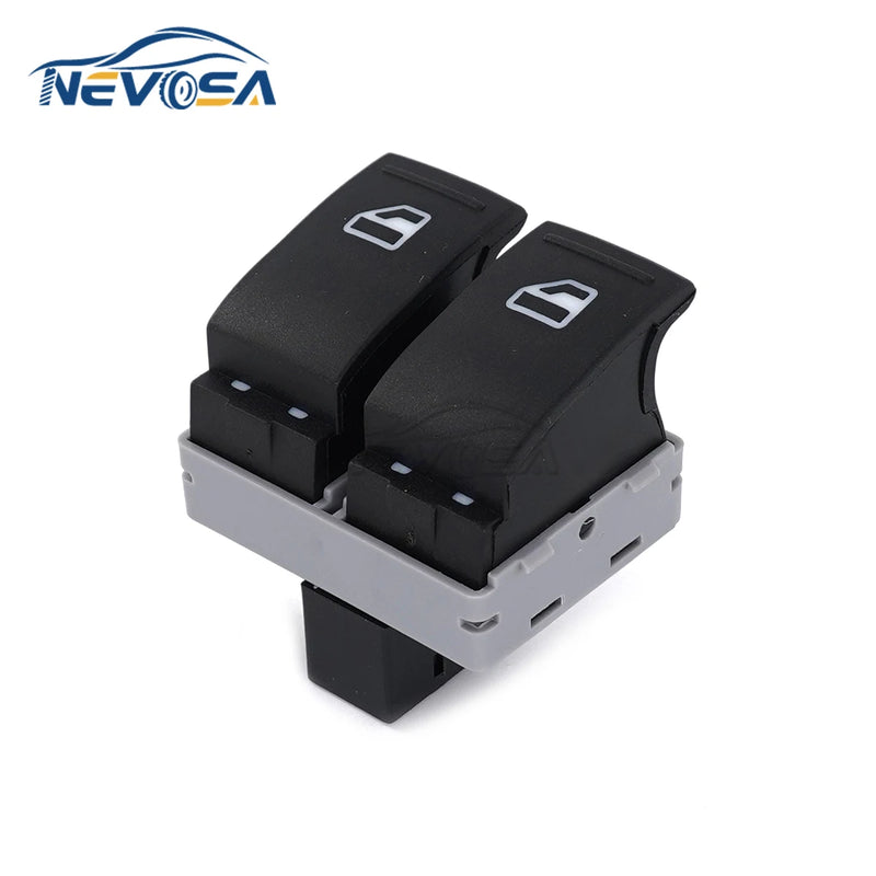 NEVOSA 7E0959855A Car Window Lifter Master Control Switch Button For VW Transporter T5 T6 2005-2014 Car Parts Accessories 4Pins