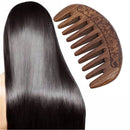 Taschenkamm aus Holz, Natur-Schwarz-Gold-Sandelholz, superbreiter Holzkamm, antistatischer Läuse-Bartkamm, Haarstyling