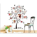 1pc Photo Tree Wall Sticker - Self-adhesive Peel & Stick Waterproof Wall Decor Art Decals for Home Bedroom Living Room