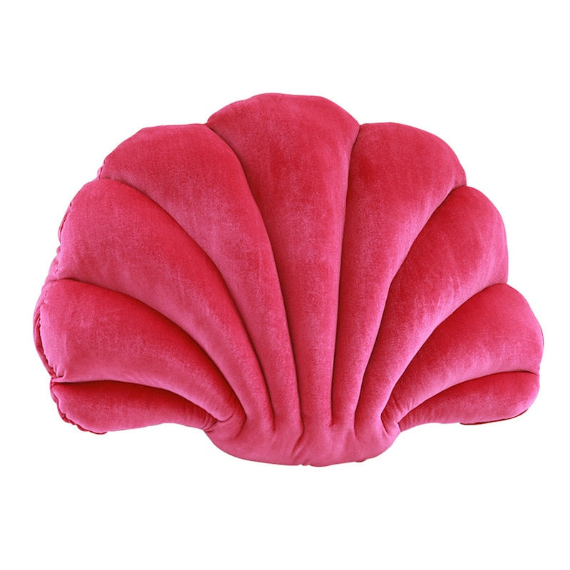 Shell Cushion Patio Decorative Pillow Love Present Soft Fleece Chic Fresh Sea Warm Home Sofa Car Decorating