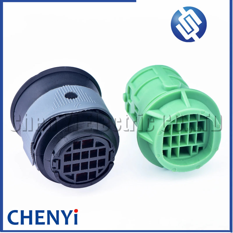 14 Pin/Way male or female Automotive Headlight Connector Plug socket DTBFHPE14BKSV 10847366 For Fiat Ducato Maserati Sicma