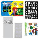 A3 A4 A5 Magic Luminous Drawing Board Draw With Light-Fun Sketchpad Board Fluorescent Pen Russian English Light Up Draw Toys
