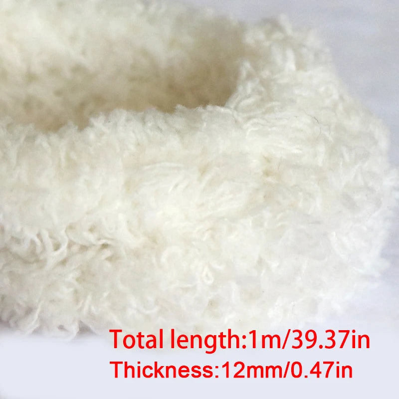 New Plush Thread Iron Wire Twist Stick Hair Wool Ribbon Bar Strip Stick String Trim Root Wool Fabric DIY Toy Sewing Accessories