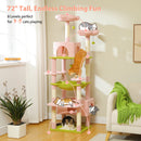 The Savannah | Multi-Level Cat Tree Tower with Scratching Posts & Condo