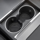 Für 2024 Tesla Neues Modell 3 Highland Versteckte Aufbewahrungsbox Auto Mittelkonsole Armlehne Vorne und Hinten Beflockte Geschichtete Gitter Organisation