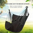 1pc Leisure Fabric Hammock Chair Outdoor Swing Chair Hammock Dormitory Hammock Chair Anti Rollover Hammock(With Storage Bag