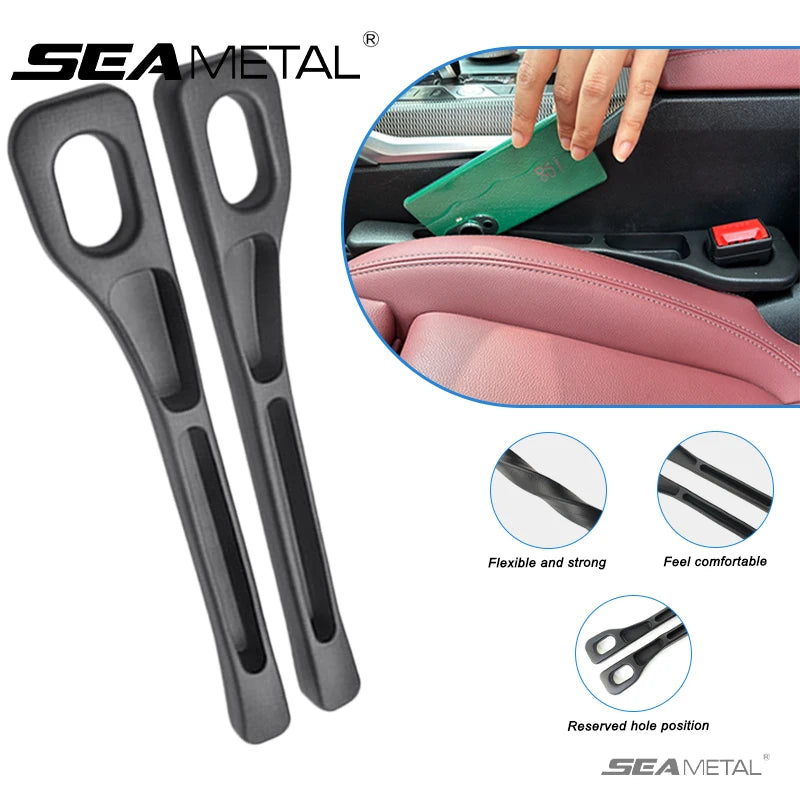 SEAMETAL Car Seat Gap Filler Side Seam Plug Strip Leak-proof Filling Strip Bendable Car Seat Gap Blocker Decoration Supplies