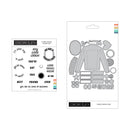 New Garden Bunny Tulip Flower Clear Stamps Metal Cutting Dies Stencil for Decorating Scrapbook Diy Paper Card 2024 Spring Easter