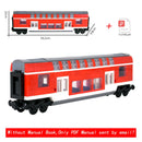 MOC City Creative Idea Technical Train Base Wheel Carriage Building Blocks Bricks Assembled DIY Toys for Kids Christmas giftS