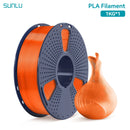 SUNLU 1KG PLA /Clear 3D Printer Filament 1.75mm 1000g Spool (2.2lbs) Neatly Arranged No Knot Filament Fit Most FDM Printer