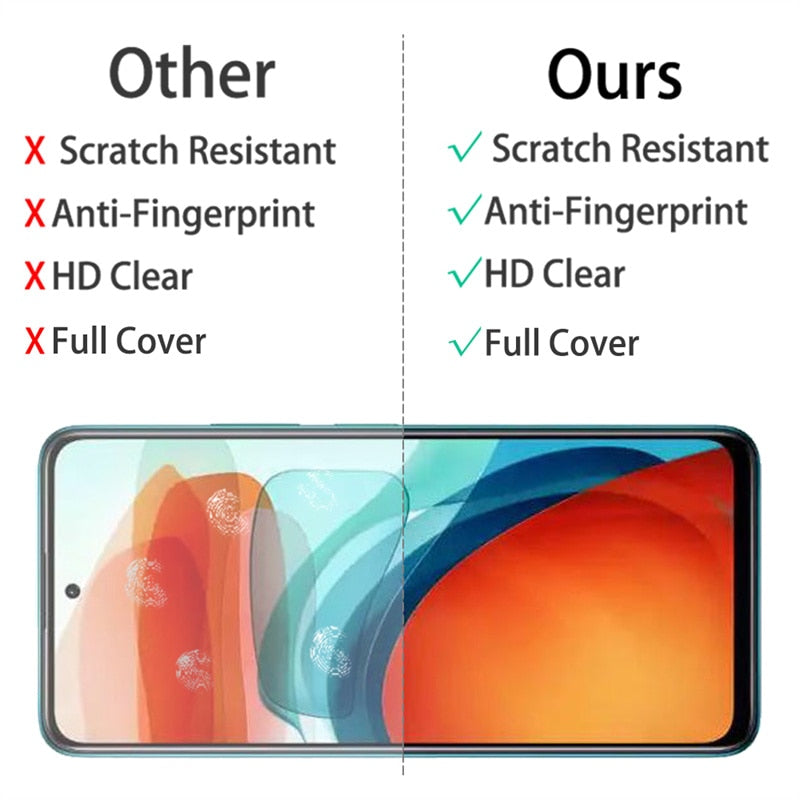 Note 12 pelicula Redmi Note 10 11 Pro,Glass For Xiaomi Redmi Note 12 Pro 10S 10T 11S Screen Protector Redmi Note 11 Pro Film