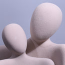 Creative Abstract Characters Couple Ornaments Frosted Ceramic Home Decorations Nordic Modern Art Sculpture Crafts Wedding Gifts
