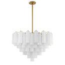 The Amber Atelier | Hand-Set Murano Glass Chandelier