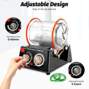 3kg Rotary Tumbler Jewelry Polisher w/ 1 bag of Polishing Bead (110V/220V) Jewelry Polisher Finisher Machine DIY