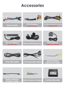 4G 8Core Android Car radio GPS Stereo For Fiat 500 2007-2014 Multimedia Video player 2DIN Autoradio DSP Carplay 7862 Head Unit