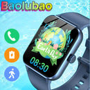 Baolubao 2024 NEW Smart Watch 1.85 inch Full Touch Voice Assistant Fitness Tracker Bluetooth Answer/Dial Weather, Christmas Gift