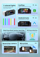 ESSGOO 5 Zoll Kabelloses Carplay Autoradio 1Din MP5 Player Autoradio Stereo Touchscreen 1280x720 Universal Multimedia Player