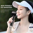 Small Fan Refrigeration Air Conditioner Portable Silent High-speed Led Display High Wind Power USB Charging Fan Handheld