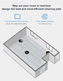 ABIR K30 Robot Vacuum Cleaner, Auto-Empty Station, Dual Lidar, 6500PA Suction,Multi-Floor Maping, Smart Home Wet Dry Appliance