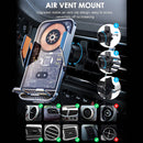 15W Car Wireless Charger Infrared Automatic Clamping Fast Charging Mount Stand Air Vent Phone Holder