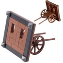 MOC City Series Building Blocks Figure Furniture House Kitchen Medieval Accessories DIY Bricks Set Christmas Toys for Kid Gifts