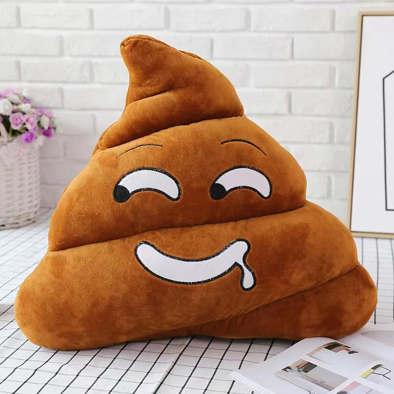 20CM 25CM Small Size Funny Poop Plush Toy Poop Stuffed Doll Christmas Birthday Halloween Children Gifts Strange Poop Pillow Doll