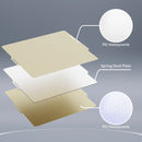 Honeycomb PEI Build Plate 184/220/235/257/310/315mm For Bambu Lab P1P/P1S/X1/X1C/X1E/A1 mini For Ender Voron K1 Max 3D Printer