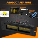 7 inch 6D LED Light Bar Pod Light Flush Mount Work Light Driving Light Fog Light Reverse Light For Truck 4x4 ATV SUV 12V 24V