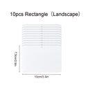 DIY Sublimation Air Fresheners Blanks: 4 Styles Felt Sheets 10/50pcs Packaging Bags and Ropes for Car Interior Decor