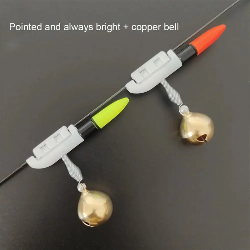 Lightsticks Electric Luminous Stick Float Light Indicator Fishing Lamp Light Fishing Luminous Stick Fish Bite Alarms With Bell