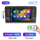 Junsun 7 "Wireless CarPlay for Apple Android Auto Car Radio for Audi A3 8P S3 2003-2012 GPS tereo Multimedia 4G 8core RDS