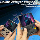 MIYOO Mini Plus Portable Retro Handheld Game Console 3.5-inch IPS HD Screen Linux System Classic Game Console  Children's Gift