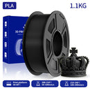 JAYO 1100G 3D HS PETG/ PLA/PETG/PLA+/PLA Meta/PLA Matte Filament 1.75mm 3D Printing Materials for 99% 3D FDM Printer & 3D Pen