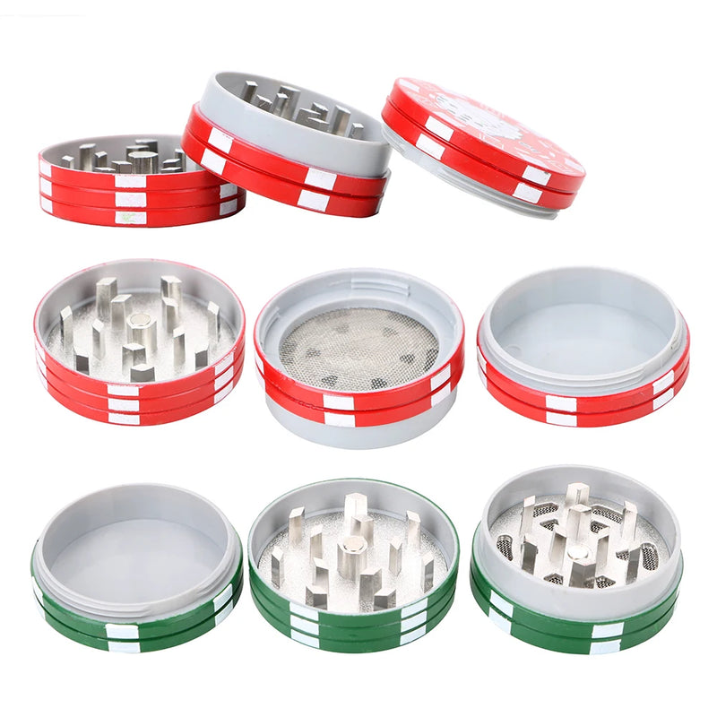 Smoking Pipe Accessories Tobacco Grinder Herb Cutter 3-layer Spice  Cutter Small grinder