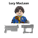 MY701-705 Bos Brotherhood of Steel T-60 Power Armor Cooper Howard Lucy MacLean Radiation Building Block Mini Action Figure Toys
