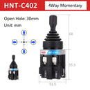 2 4 Way position Monolever switch joystick 30mm Toggle Joystick Rocker Cross Switches Reset Momentary Self Latching switch HNT