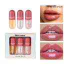 Mini Capsule Liquid Lip Blam Moisturizing Transparent Color Changing Lip Plumping Oil Mirror Jelly Plumping Lip Gloss Cosmetic