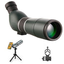 20-60x 60 zoom 45 ° oblique bird-watching mirror HD Green film high-power low-light night vision telescope