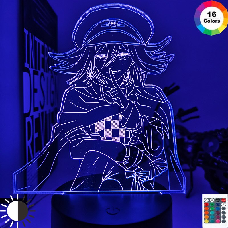 Danganronpa Led Night Light Kokichi Oma Lamp for Home Decoration Child Gift Danganronpa Acrylic Table Lamp Kokichi Oma