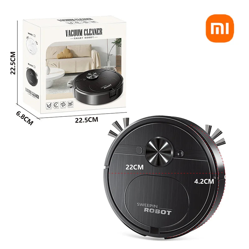 Xiaomi Smart Sweeping Robot Vacuum Cleaner 3 in 1 Robot Vacuum Cleaner 4000 Pa Suction Power Great for Pet Hair Carpets Floors