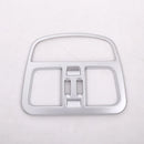 For Maserati Levante 2016-2023 ABS Chrome/Carbon Fiber Rear Air Conditioning Outlet Vent Frame Cover Trim Accessories
