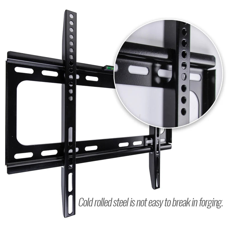 Universal TV Wall Mount Bracket for Most 26-55 Inch LED Plasma TV Mount up to VESA 400x400mm and 110 LBS Loading Capacity