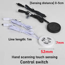 DC5V 12V 24V Smart Touch Sensor Switch Dimmer Penetrable Switch Sensor for Home Closet Corridor LED Strip Light Switch Sensor