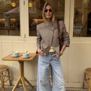 Women's Spring Blazers Blouse 2026 New Fashion Young Women's Elegant Travel Holiday Jackets Spring Street Sarm Blazers Jackets