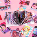 50sheets Retro Japanese Kawaii Girl Stickers DIY Scrapbook Mobile Phone Case Tablet Stationery Stationary Decorative Stickers