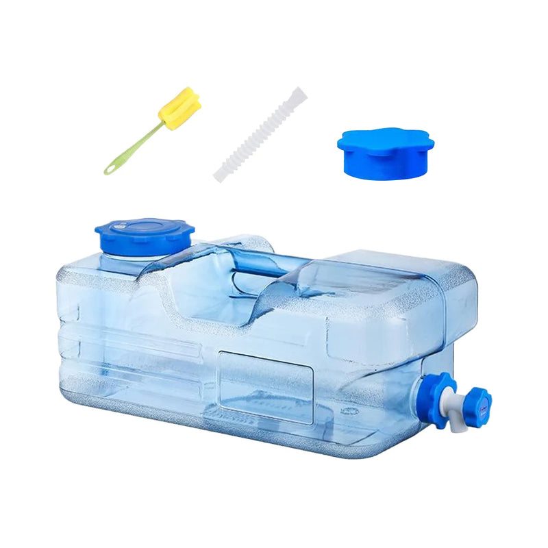 5/10/18/20/22L Portable Car Water Bucket Driving Pure Water Tank Container with Faucet Outdoor Camping Cooking Picnic Hiking