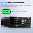60V 20A Adjustable Laboratory Power Supply, 1200W High-precision Bench Power Supply for Battery Charging, OCP, Memory Storage