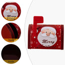 Christmas Mailbox Tin Box Candy Box Gift Box Decorations High-quality And Durable Holiday Atmosphere Supplies 1PCS